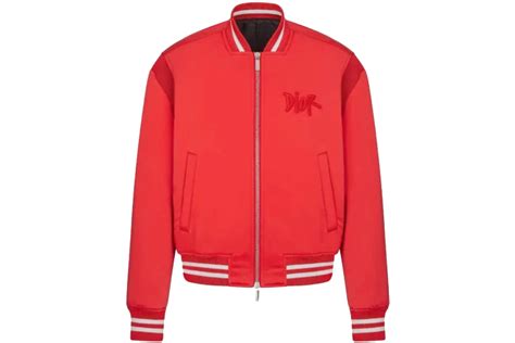 dior and shawn bomber jacket|Dior And Shawn Bomber Jacket Red Men's .